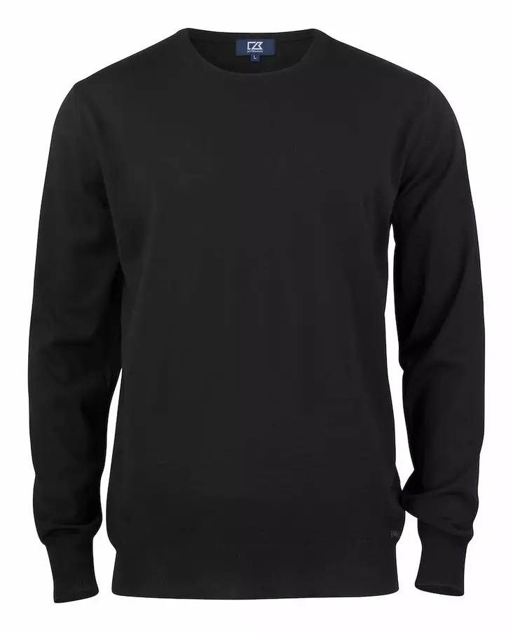 C&B Kennewick Crewneck, Musta - Cutter & Buck Vaatteet - 355406-99 - 1