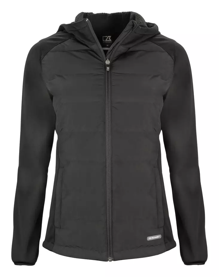 C&B Oak Harbor Jacket Ladies, Black - Cutter & Buck Vaatteet - 351453-99 - 1