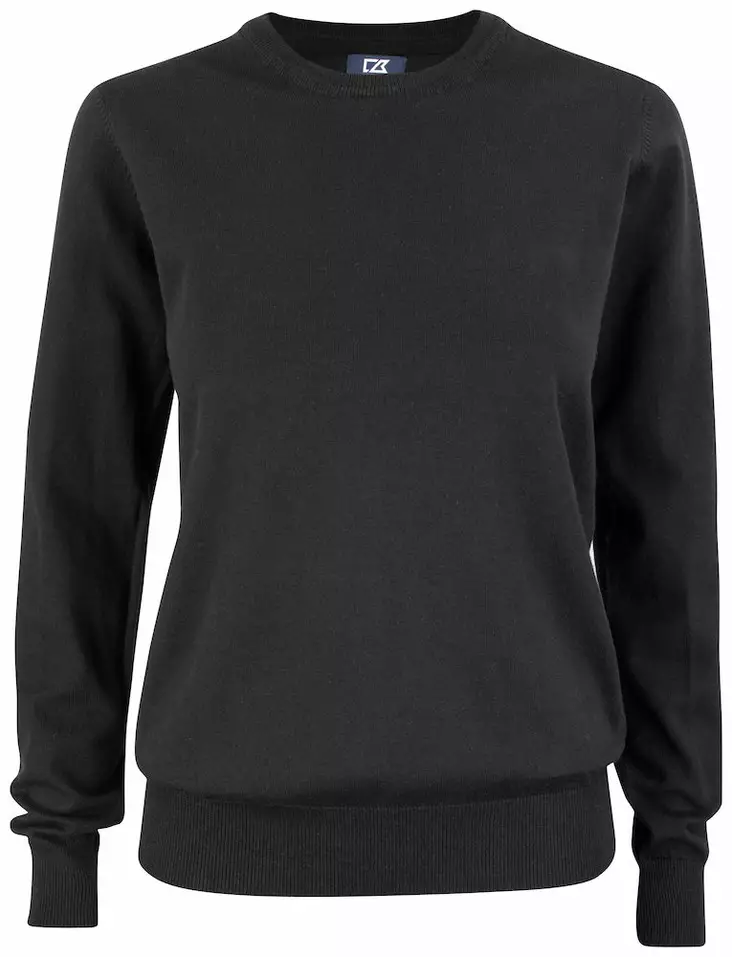 C&B Oakville Crewneck Ladies, Black - Cutter & Buck Vaatteet - 355417-99 - 1