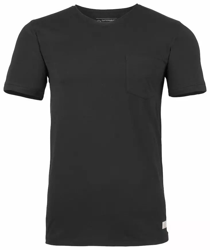C&B Pacific City Tee, Black - Cutter & Buck Vaatteet - 353400-99 - 1