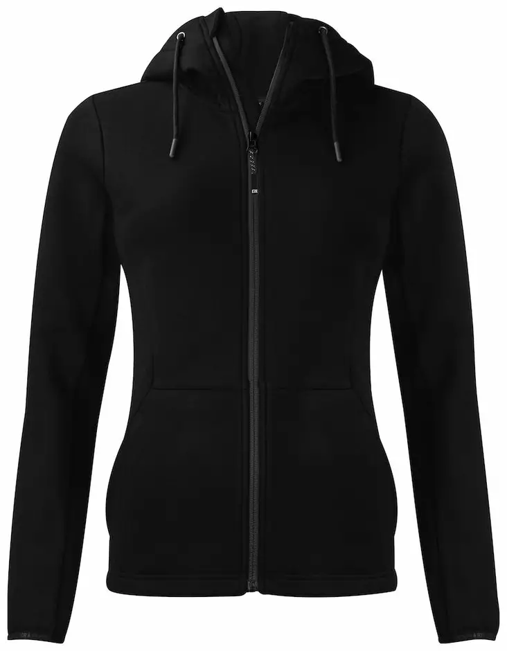 C&B Pemberton Hood FZ Ladies, Black - Cutter & Buck Vaatteet - 358419-99 - 1