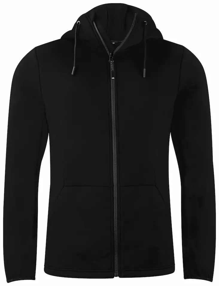 C&B Pemberton Hood FZ Men, Black - Cutter & Buck Vaatteet - 358418-99 - 1