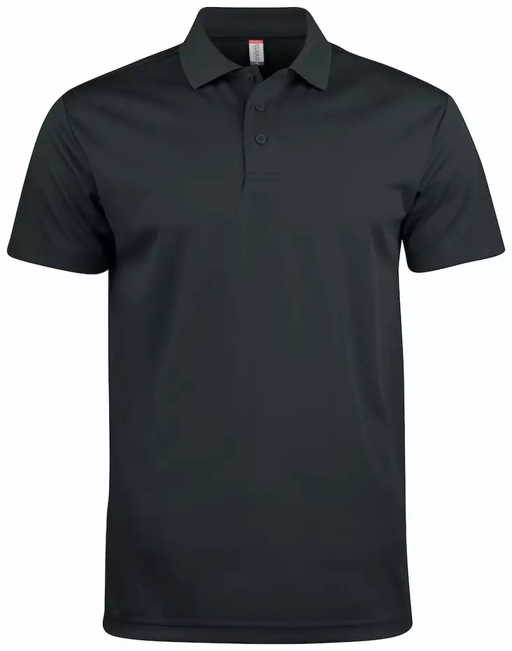 Clique Basic Active Polo, musta - Clique Vaatteet - 028254-99 - 1
