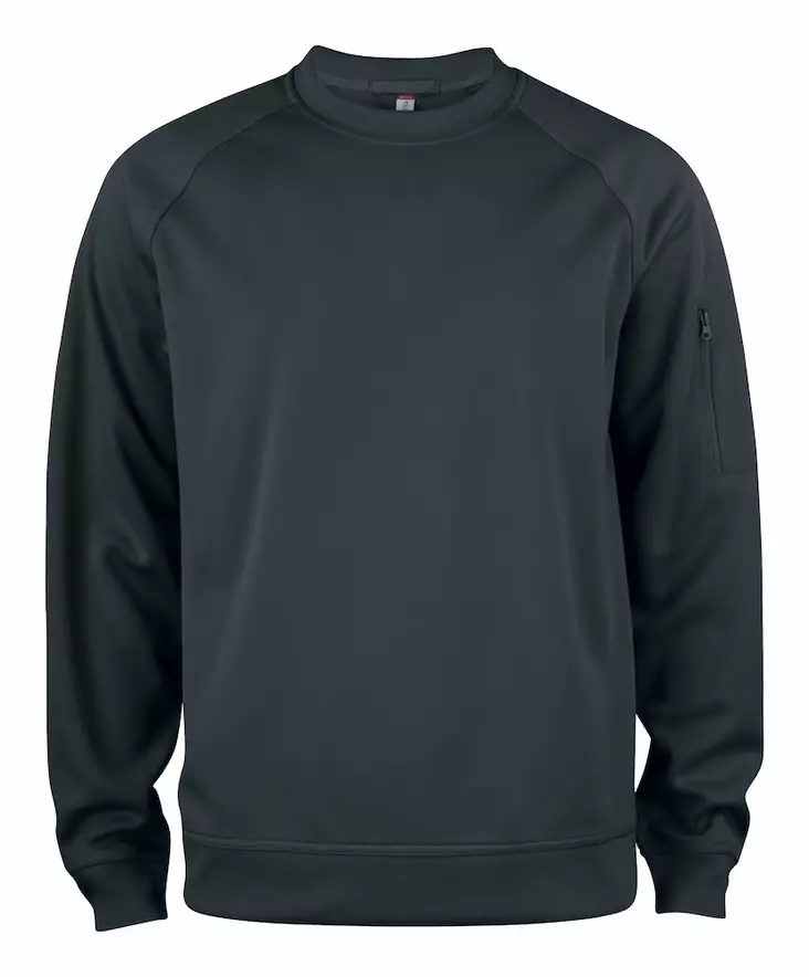 Clique Basic Active Roundneck, musta - Clique Vaatteet - 021010-99 - 1