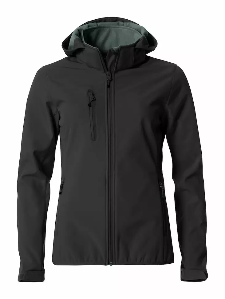 Clique Basic Hoody Softshell Ladies, musta - Clique Vaatteet - 020917-99 - 1
