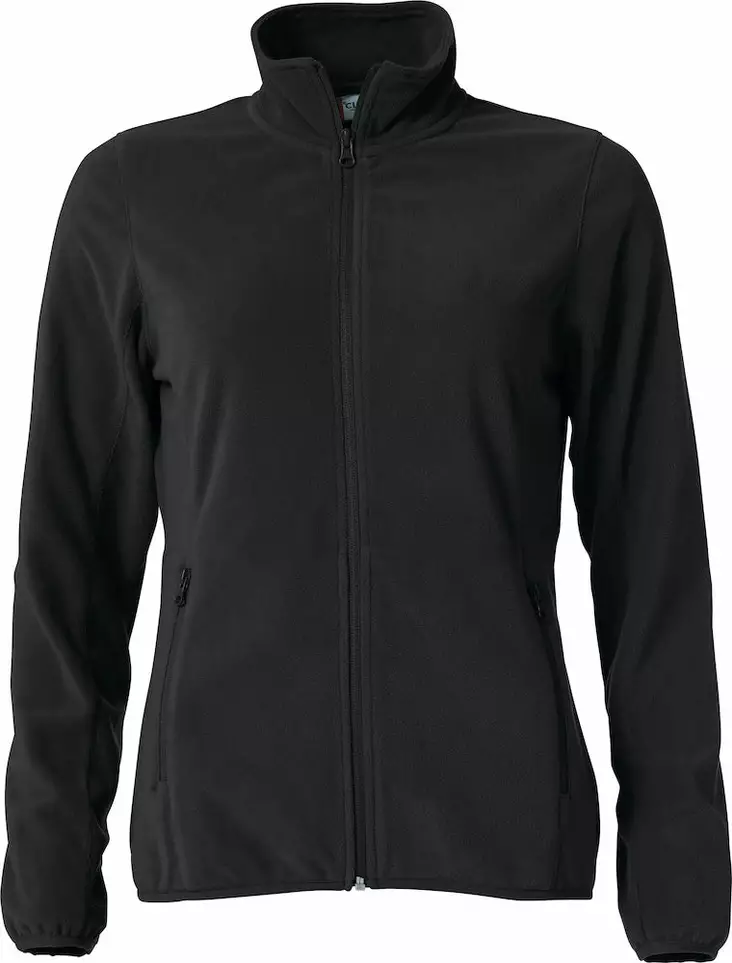 Clique Basic Micro Fleece Jacket Ladies, musta - Clique Vaatteet - 023915-99 - 1