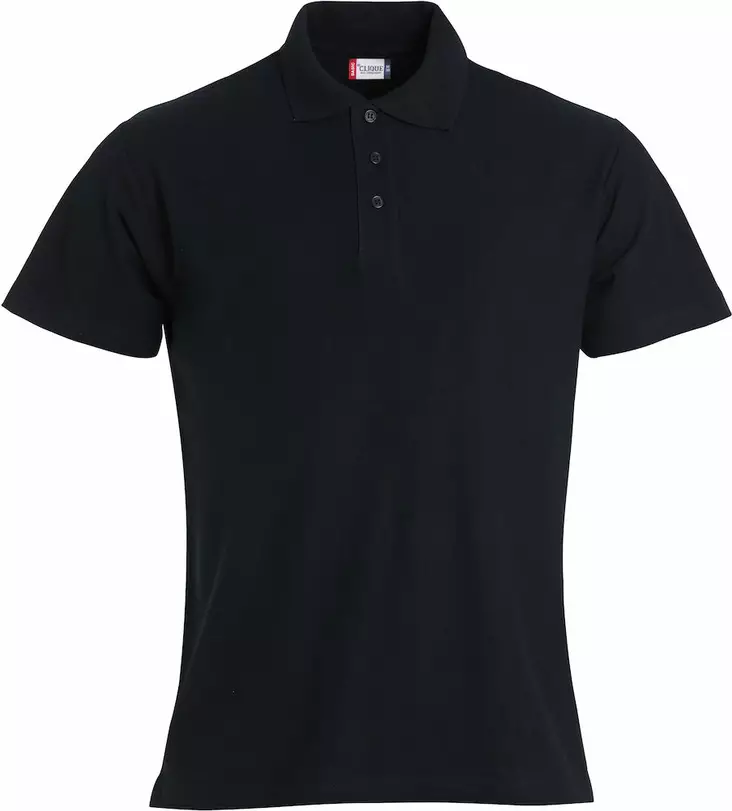 Clique Basic Polo, musta - Clique Vaatteet - 028230-99 - 1