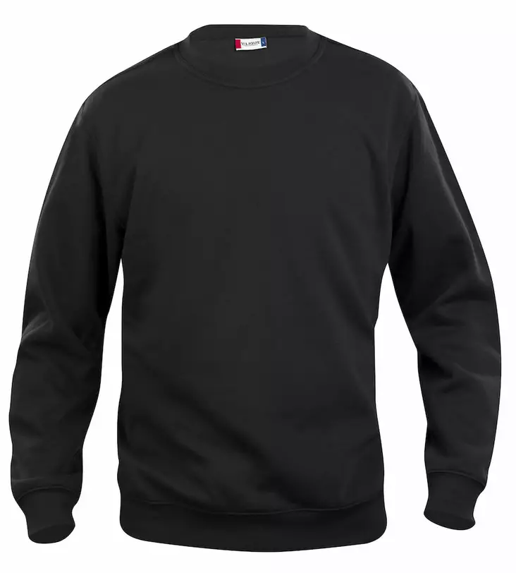 Clique Basic Roundneck Junior, Musta - Clique Vaatteet - 021020-99 - 1