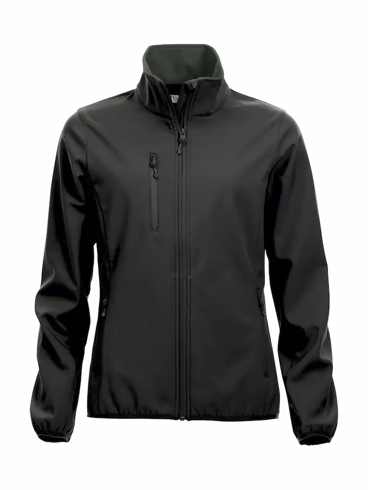 Clique Basic Softshell Jacket Ladies, musta - Clique Vaatteet - 020915-99 - 1