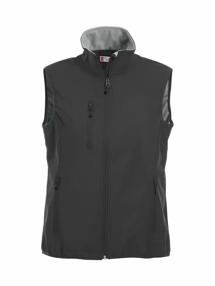 Clique Basic Softshell Vest Ladies, musta - Clique Vaatteet - 020916-99 - 1