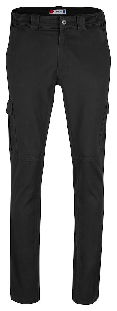 Clique Cargo Pocket Stretch, Musta - Clique Vaatteet - 022045-99 - 1