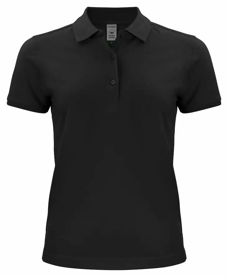 Clique Classic OC Polo Women, Musta - Clique Vaatteet - 028265-99 - 1