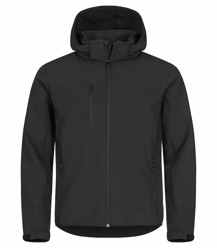 Clique Classic Softshell Hoody, Black - Clique Vaatteet - 0200912-99 - 1