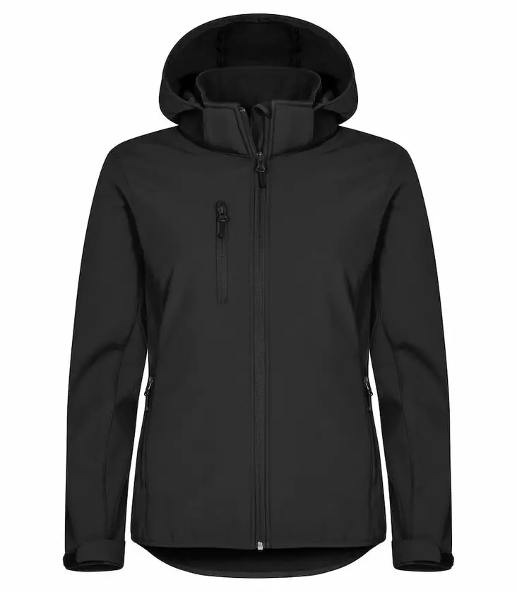Clique Classic Softshell Hoody Lady, Black - Clique Vaatteet - 0200917-99 - 1