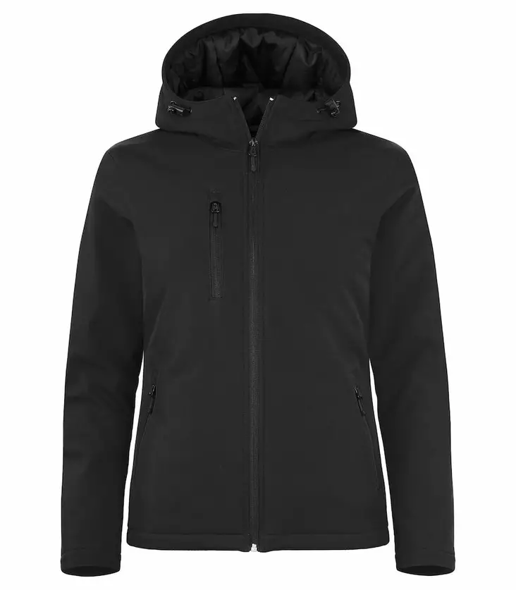 Clique Padded Hoody Softshell Lady, Black - Clique Vaatteet - 020953-99 - 1