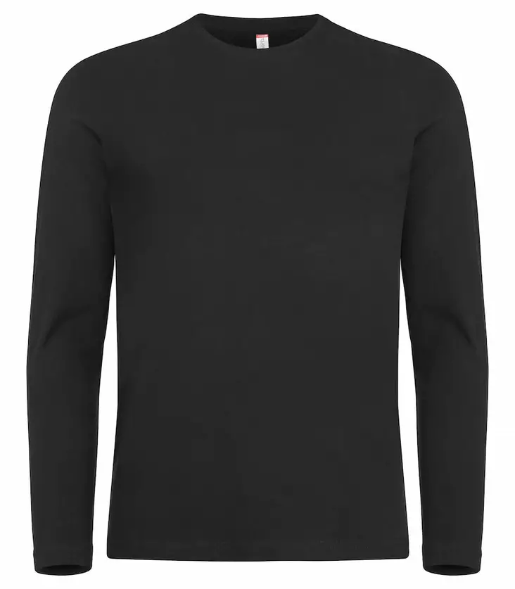 Clique Premium Fashion-T L/S, Musta - Clique Vaatteet - 029358-99 - 1