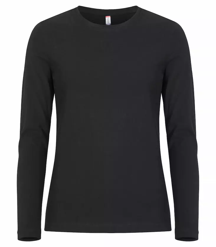 Clique Premium Fashion-T L/S Women, Musta - Clique Vaatteet - 029359-99 - 1