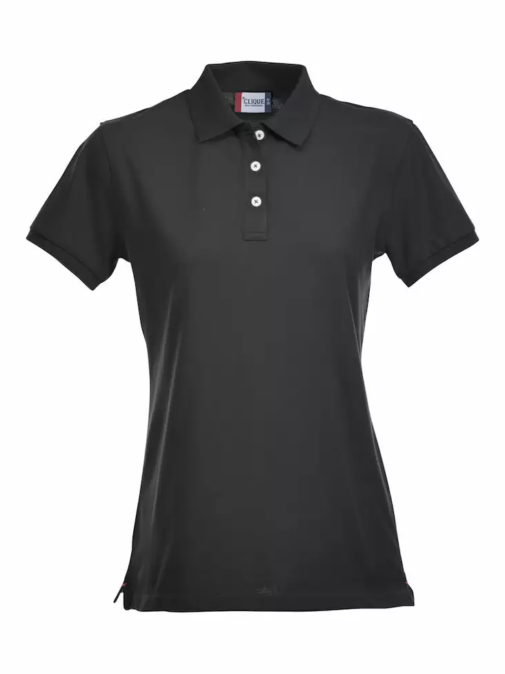 Clique Stretch Premium Polo Ladies, musta - Clique Vaatteet - 028241-99 - 1