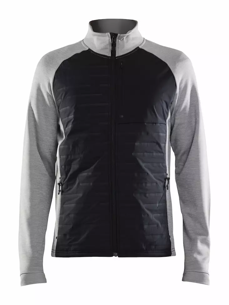 Craft ADV Unify Hybrid Jacket M, Grey Melange/Black - Craft Vaatteet - 1912224-950999 - 1