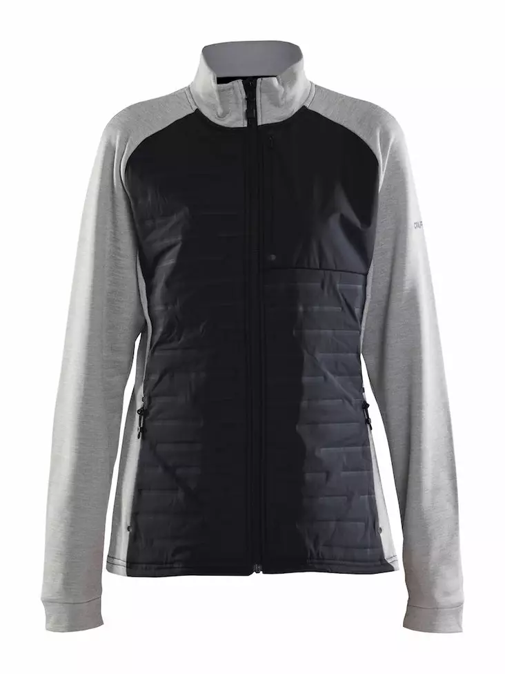 Craft ADV Unify Hybrid Jacket W, Grey Melange/Black - Craft Vaatteet - 1912225-950999 - 1