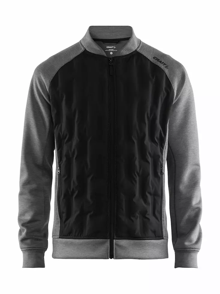 Craft Hybrid jacket M, DK GREY MELANGE-BLACK - Craft Vaatteet - 1907223-975999 - 1