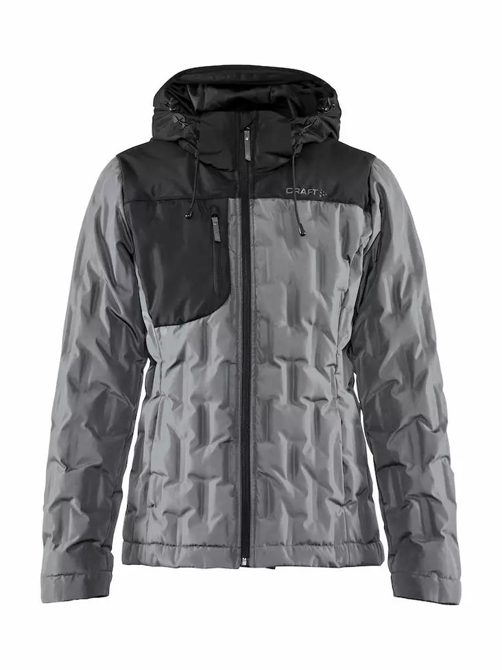 Craft Hybrid puffy jkt W, TITANIUM-BLACK - Craft Vaatteet - 1907999-960999 - 1