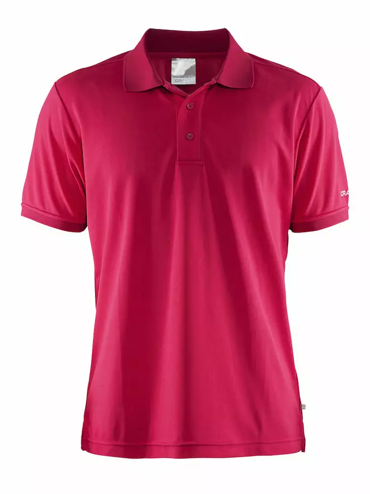 Craft Polo Shirt Pique Classic M, Russian Rose - Craft Vaatteet - 192466-1469 - 1
