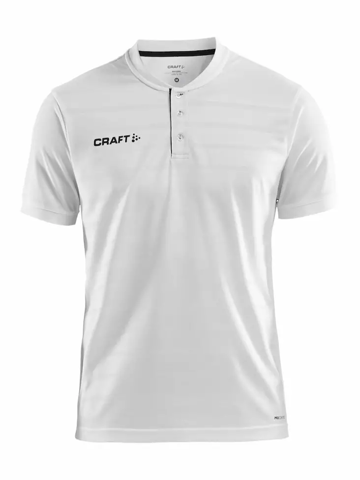 Craft Pro Control Button Jersey M, White/Black - Craft Vaatteet - 1906695-900999 - 1