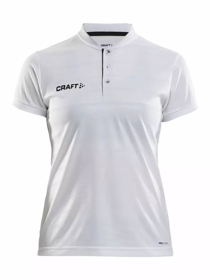 Craft Pro Control Button Jersey W, White/Black - Craft Vaatteet - 1906696-900999 - 1