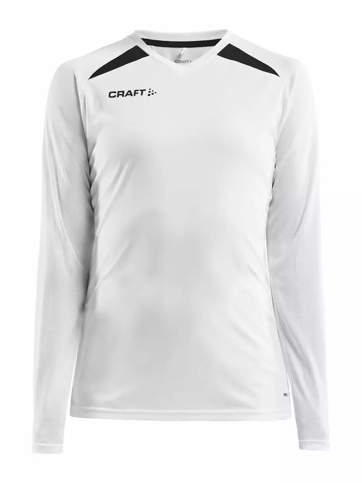 Craft Pro Control Impact LS Tee W, WHITE-BLACK - Craft Vaatteet - 1908232-900999 - 1