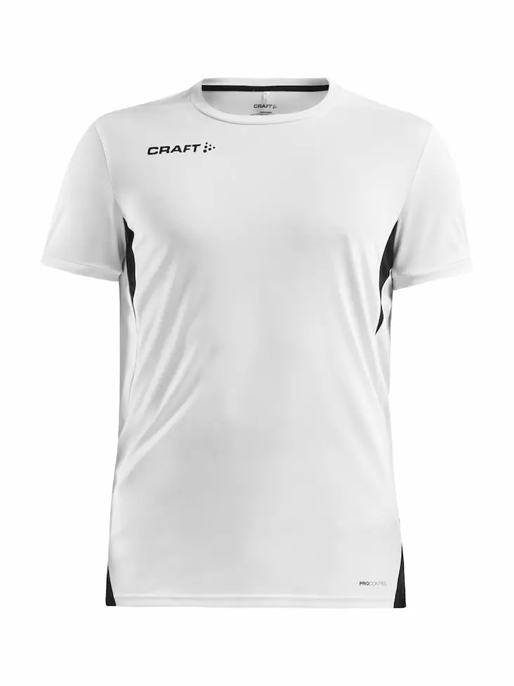 Craft Pro Control Impact SS Tee M, WHITE-BLACK - Craft Vaatteet - 1908228-900999 - 1