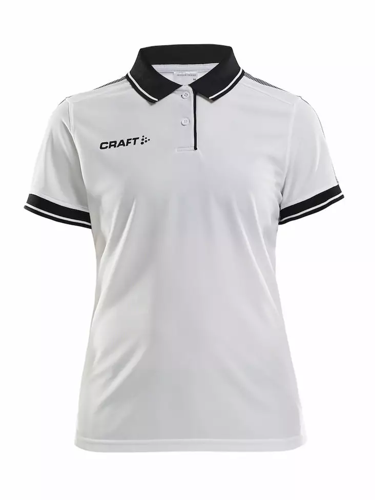 Craft Pro Control Poloshirt W, White/Black - Craft Vaatteet - 1906735-900999 - 1
