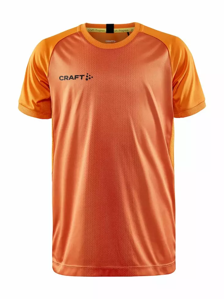 Craft Progress 2.0 Graphic Jersey JR, Carrot/Black - Urheiluvaatteet - 1910180-568999 - 1