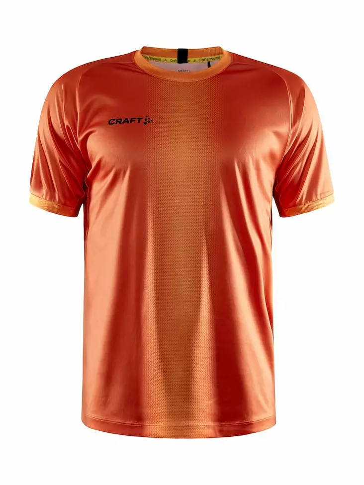 Craft Progress 2.0 Graphic Jersey M, Carrot/Black - Urheiluvaatteet - 1910178-568999 - 1