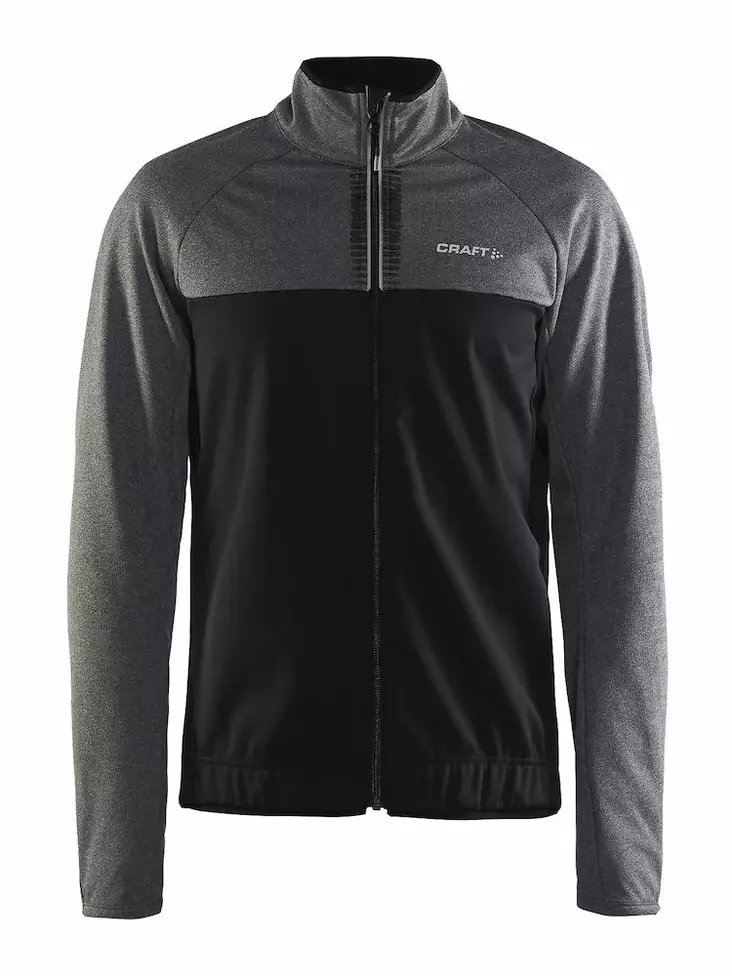 Craft Rime Jacket M, Dk Grey Melange/Black - Craft Vaatteet - 1905452-975999 - 1