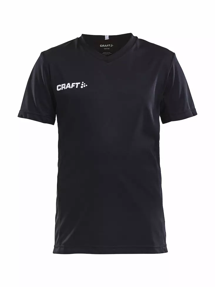Craft SQUAD Jersey Solid JR, BLACK - Craft Vaatteet - 1905582-9999 - 1