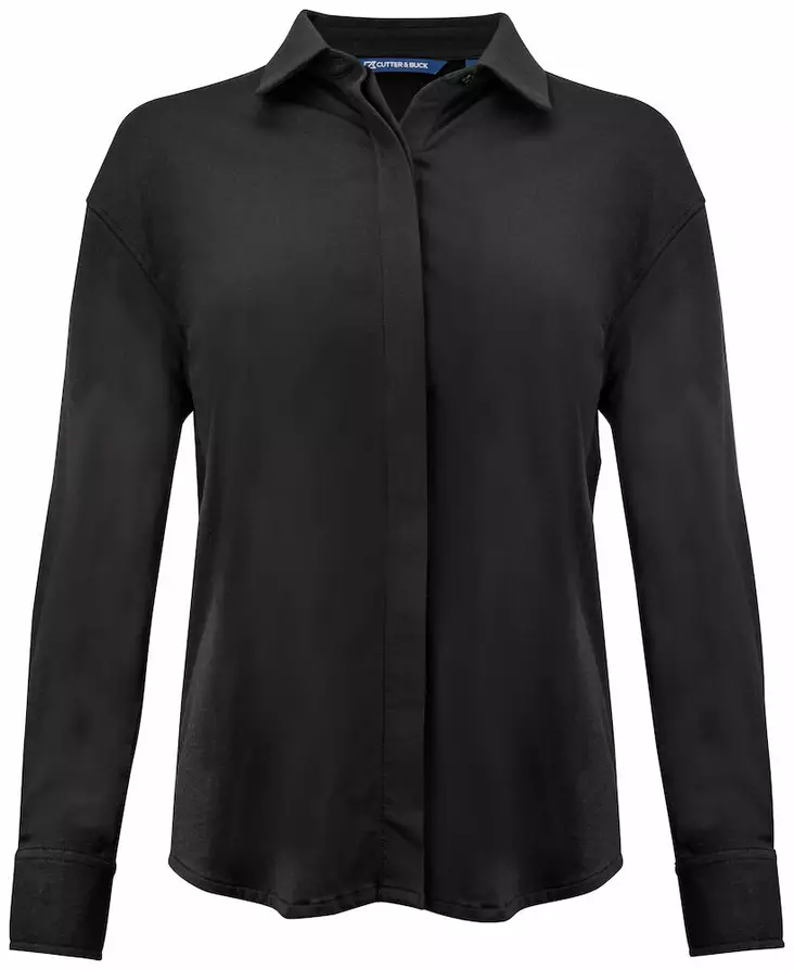 Cutter & Buck Hedley Stretch Shirt Ladies, Black - Cutter & Buck Vaatteet - 352413-99 - 1