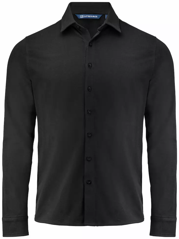 Cutter & Buck Hedley Stretch Shirt Men, Black - Cutter & Buck Vaatteet - 352412-99 - 1