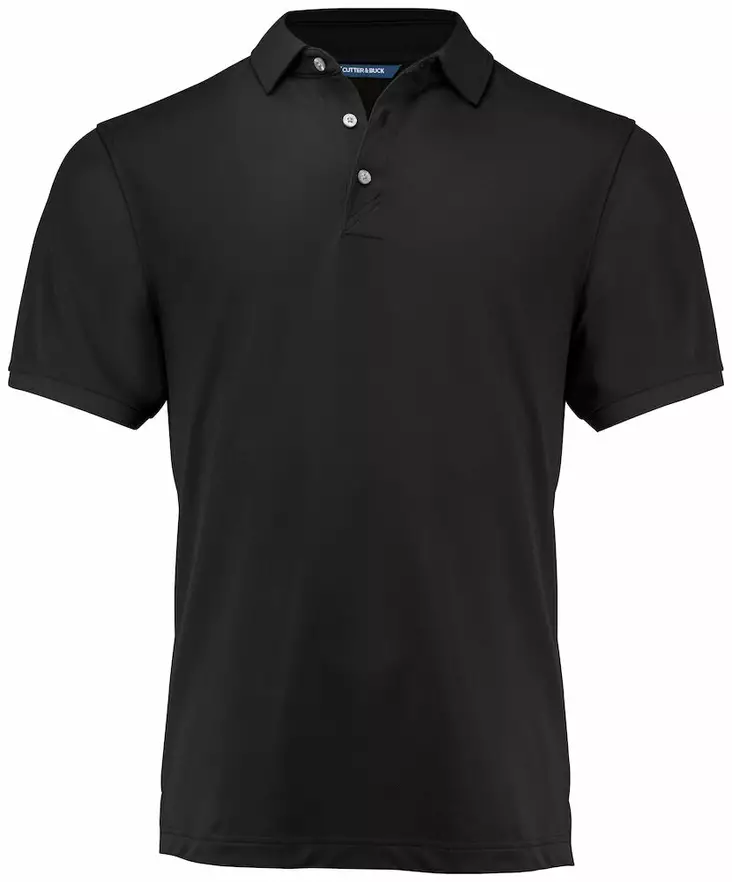 Cutter & Buck Virtue Eco Polo Solid Men, Musta - Cutter & Buck Vaatteet - 354434-99 - 1