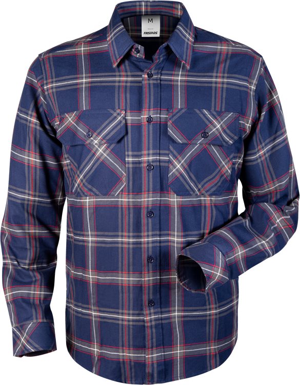Fristads Flanellipaita 7421 MSF, T.Sininen - Fristads Työpaidat - 104986-539 - 1