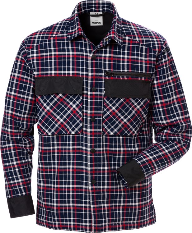Fristads Vuorellinen paita 7095 SCP, T.Sininen/Punainen - Fristads Työpaidat - 127667-569 - 1