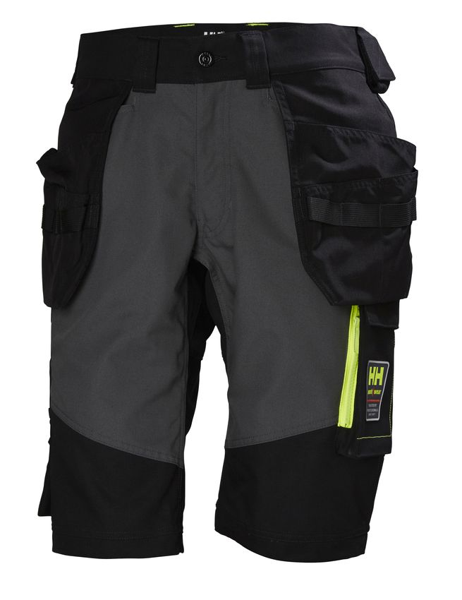 Helly Hansen Aker Cons Shorts, Musta/T.Harmaa - Helly Hansen Työshortsit - 77403-999 - 1
