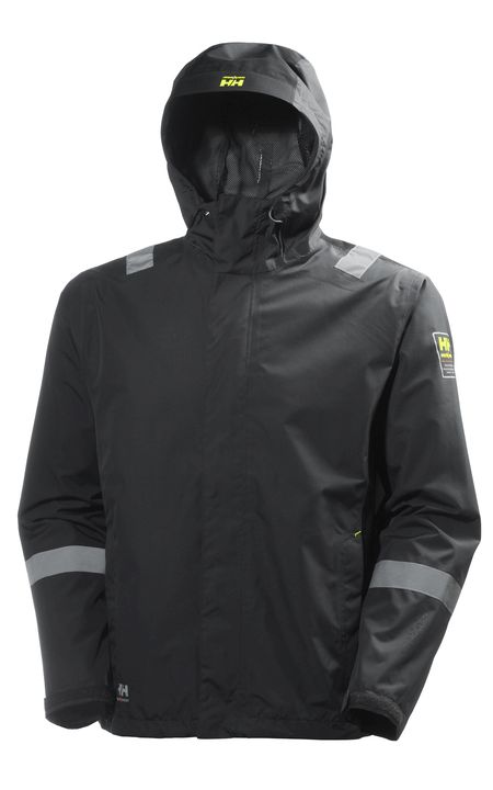 Helly Hansen Aker Shell Jacket, T.Harmaa/Musta - Helly Hansen Työtakit - 71050-979 - 1