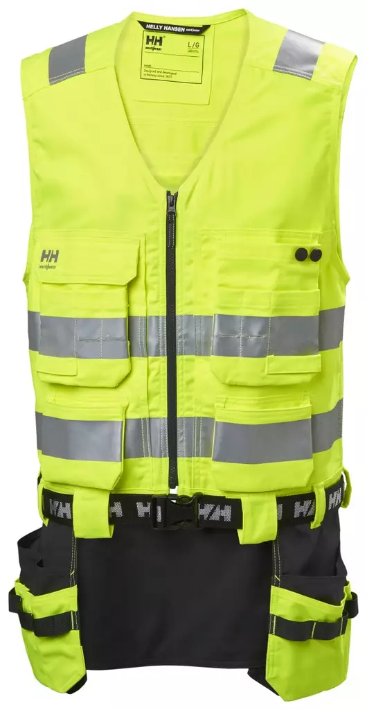 Helly Hansen Alna 2.0 Construction Vest, Keltainen/Musta - Helly Hansen Huomioliivit - 77120-369 - 1