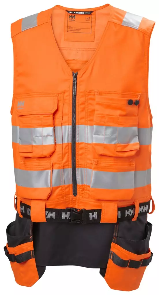 Helly Hansen Alna 2.0 Construction Vest, Oranssi/Musta - Helly Hansen Huomioliivit - 77120-269 - 1