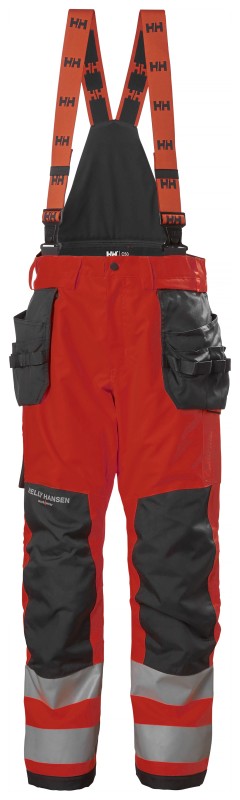 Helly Hansen Alna 2.0 Shell Cons. Pant LK2, Punainen/Musta - Helly Hansen Huomiohousut - 71493-169 - 1