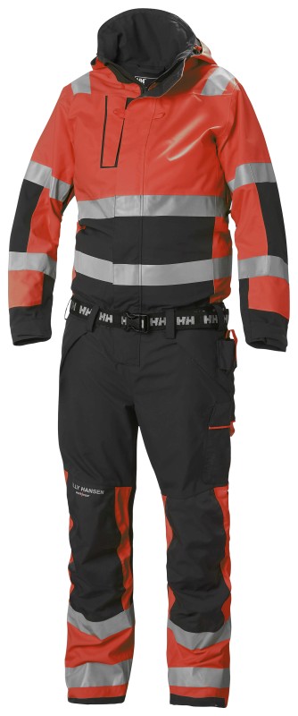 Helly Hansen Alna 2.0 Shell Suit, Punainen/Musta - Helly Hansen Huomioumpisuojat - 71695-169 - 1