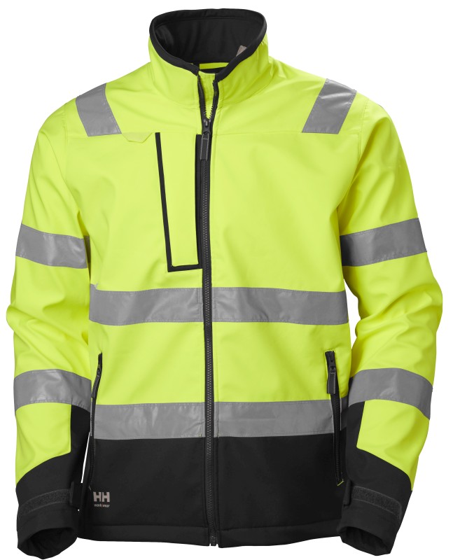Helly Hansen Alna 2.0 Softshell Jacket, Keltainen/Musta - Helly Hansen Huomiotakit - 74095-369 - 1