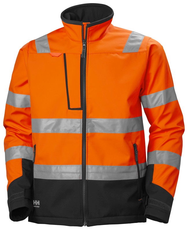 Helly Hansen Alna 2.0 Softshell Jacket, Oranssi/Musta - Helly Hansen Huomiotakit - 74095-269 - 1