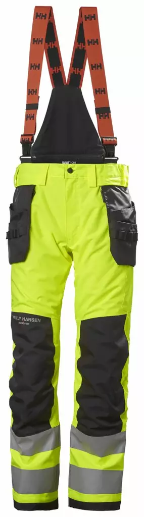 Helly Hansen Alna 2.0 Winter Cons. Pant LK2, Keltainen/Musta - Helly Hansen Huomiohousut - 71491-369 - 1